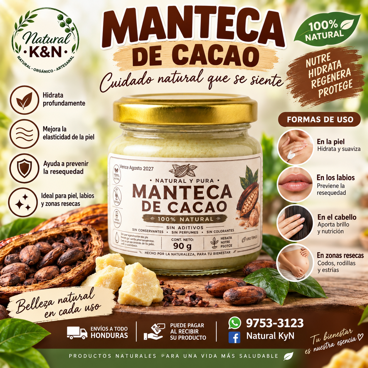 Manteca de cacao 
