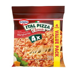 DR OETKER PIZZA MARGHERITA 4'S  1020G  Code: DRPMM4-U <<< Econo Foods >>>