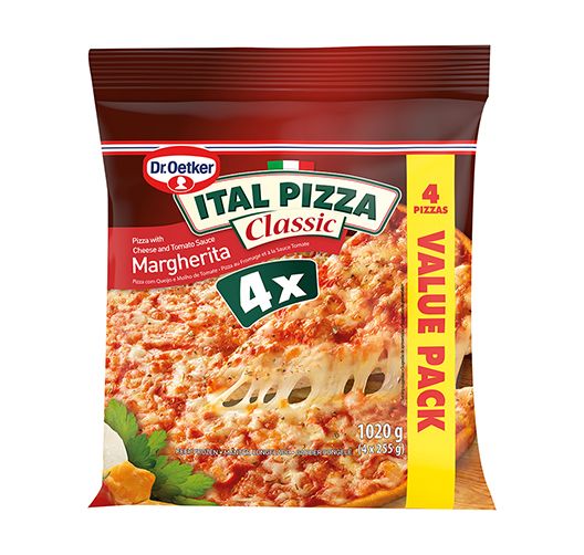 DR OETKER PIZZA MARGHERITA 4'S  1020G  Code: DRPMM4-U <<< Econo Foods >>>