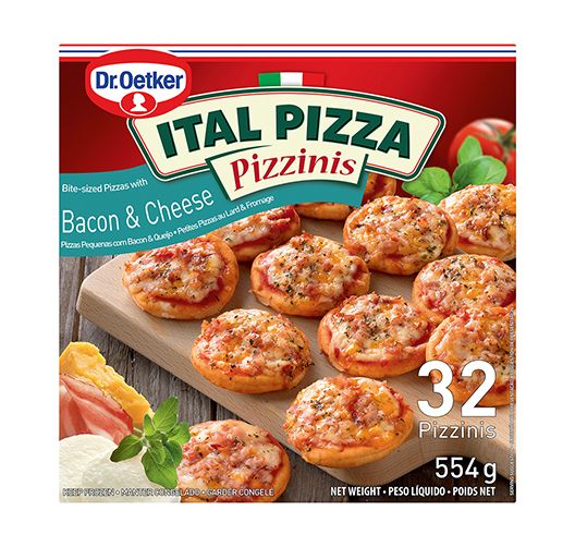 DR OETKER BACON & CHEESE PIZZINIS 32'S  554G  Code: DRPPBAC-U <<< Econo Foods >>>