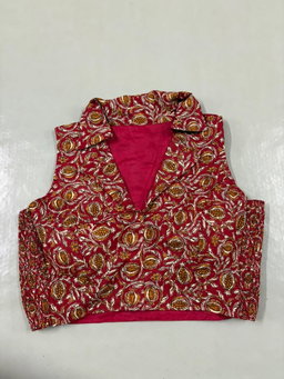 KALAMKARI COLLAR BLOSUE 