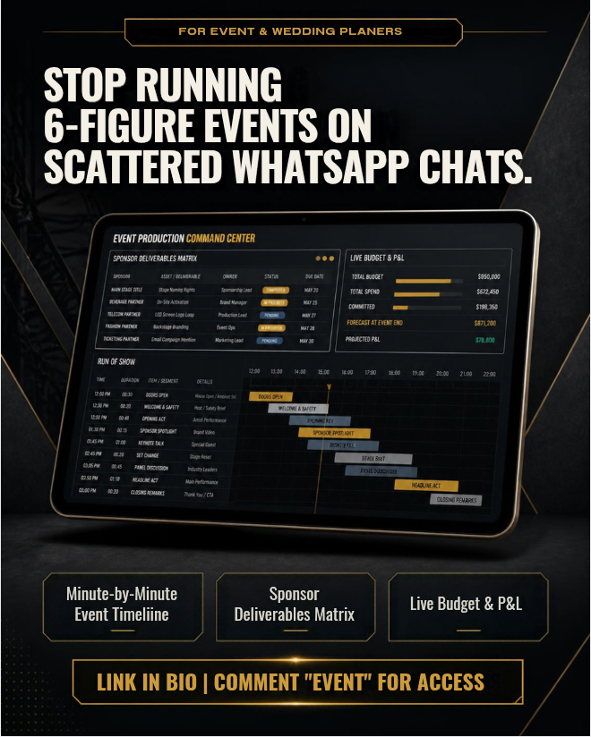 Event Production Command Center & Sponsorship Suite Toolkit_0