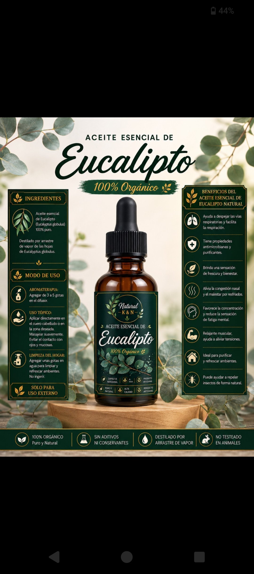 Aceite de Eucalipto 