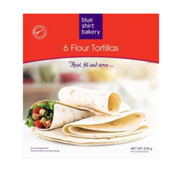 TORTILLA 6'S  295G  Code: BSBT6-U <<< Econo Foods >>>