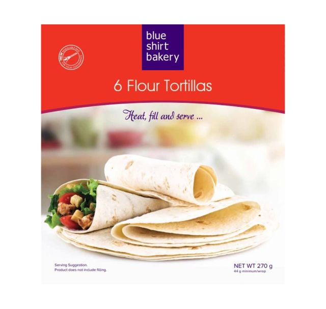 TORTILLA 6'S 295G Code: BSBT6-U <<< Econo Foods >>>