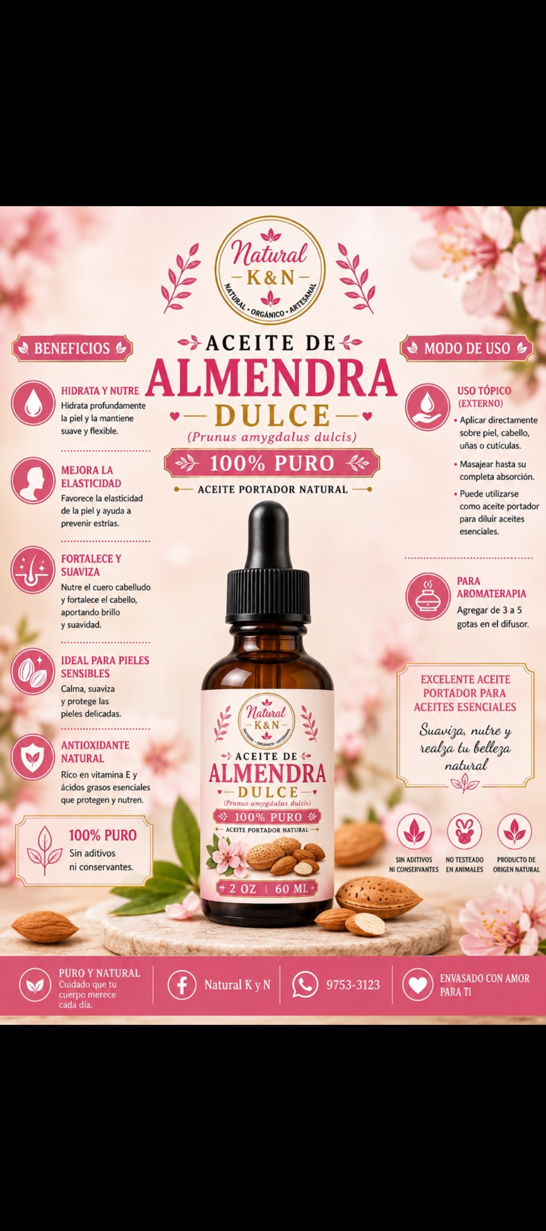 Aceite de Almendras Dulce
