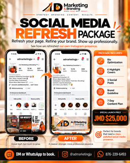 Social Media Refresh Package by A.D