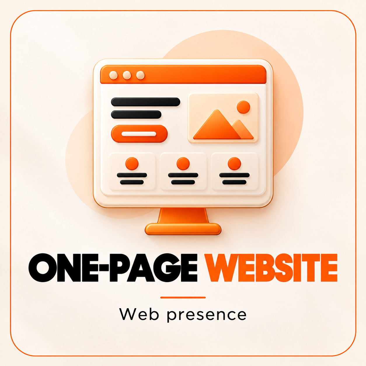 One-Page Business Website By A.D