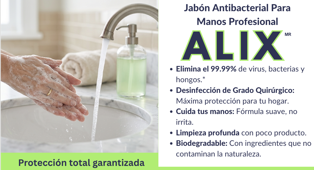 ALIX® - Jabón Antibacterial para Manos_0