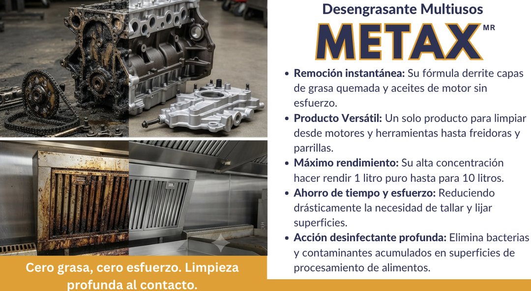 METAX® - Desengrasante Multiusos