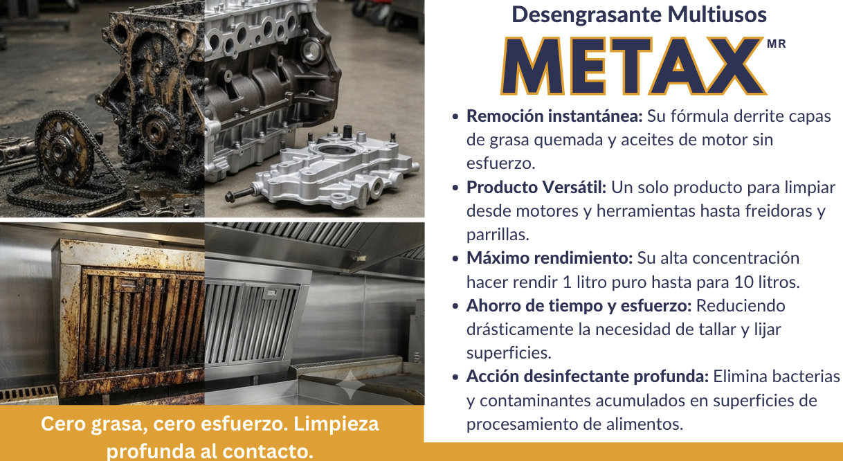 METAX® - Desengrasante Multiusos_0