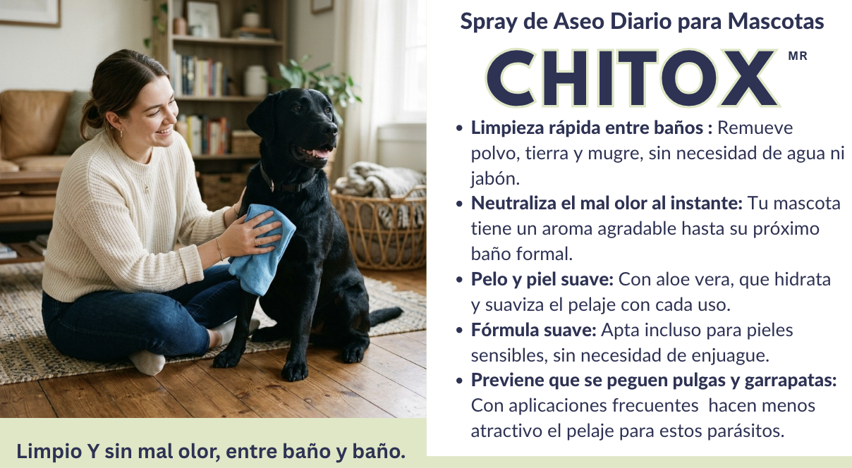 CHITOX® - Spray de Aseo Diario para Mascotas_0