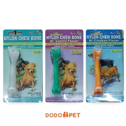 Percell Nylon Chew Bone – Small Breeds (Plain, Vanilla, Chicken)
