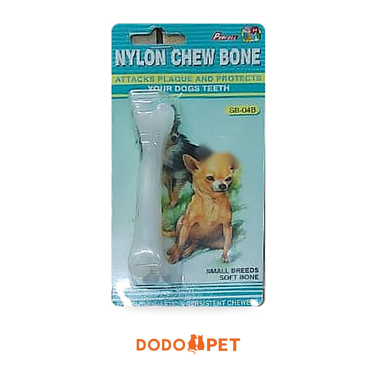Percell Nylon Chew Bone – Small Breeds (Plain, Vanilla, Chicken)_1