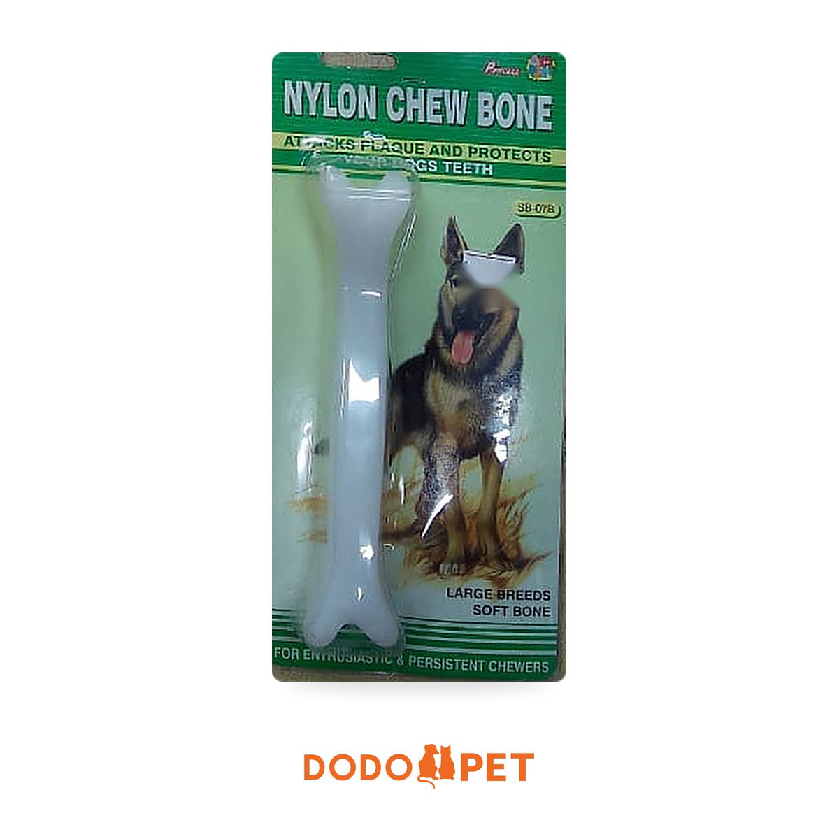 Percell Nylon Chew Bone – Large Breeds (Plain, Vanilla, Chicken, Banana)_1