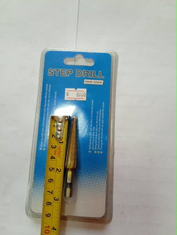 MECHA ESCALONADA PARA METAL DE 4 A 12 MM