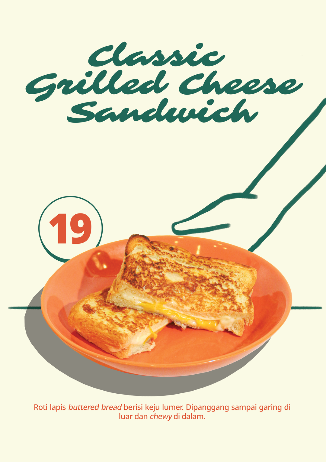 Classic Grilled Cheese Sandwich