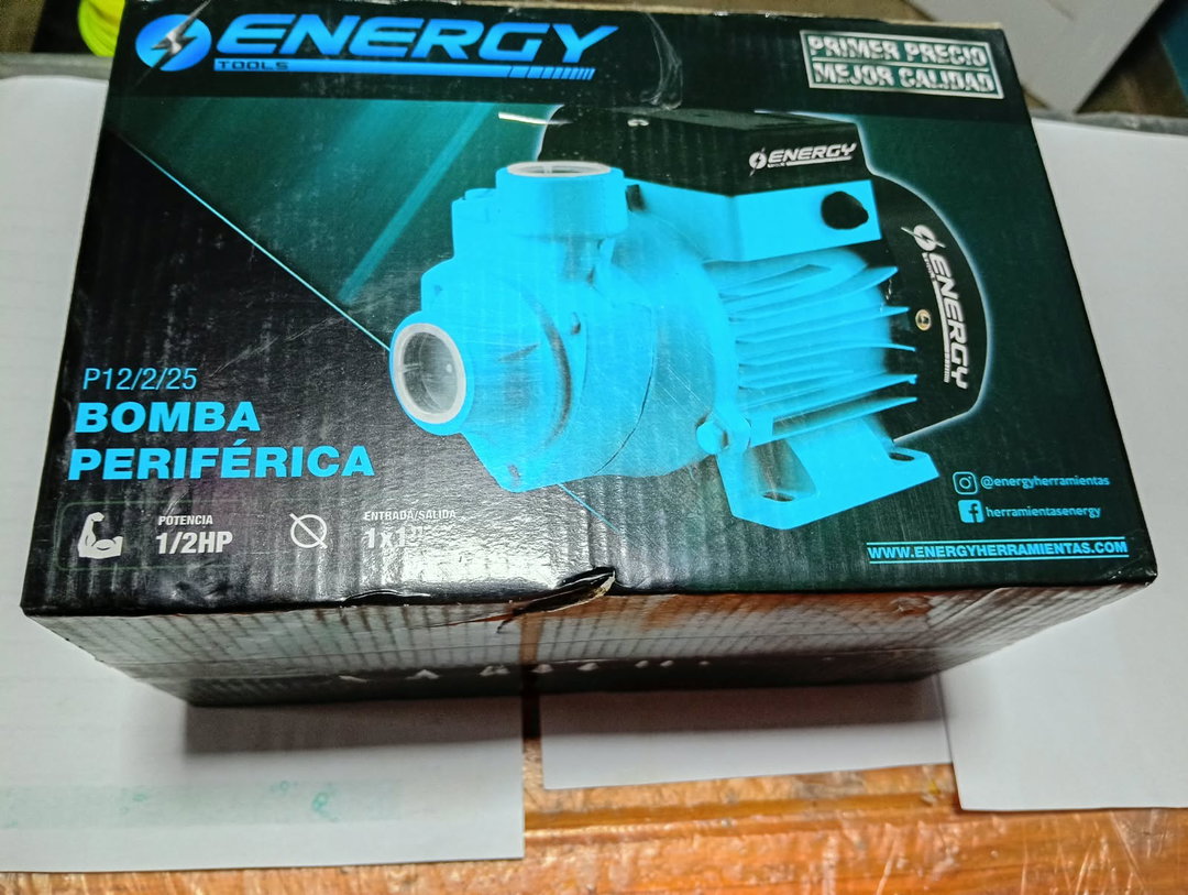BOMBA DE AGUA DE 1/2 P ENERGY