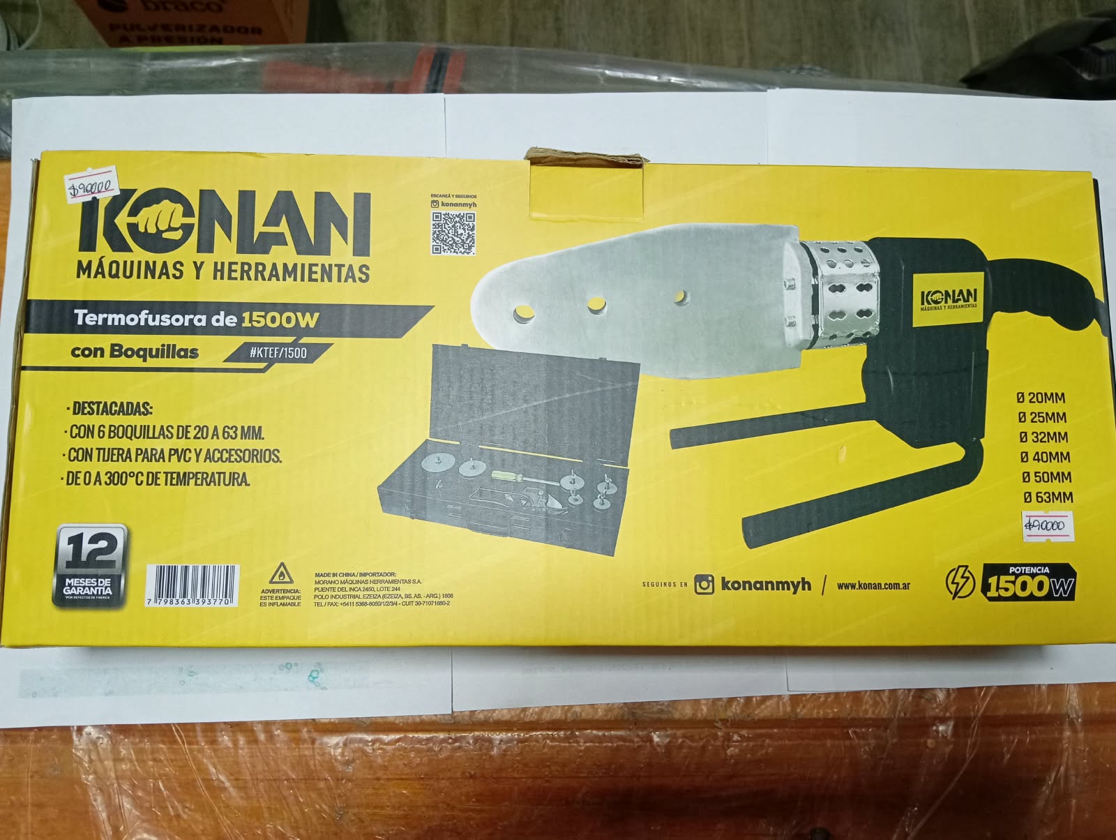 La Termofusora de 1500W CONAN_0