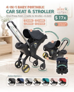 4 in 1 Portable Stroller