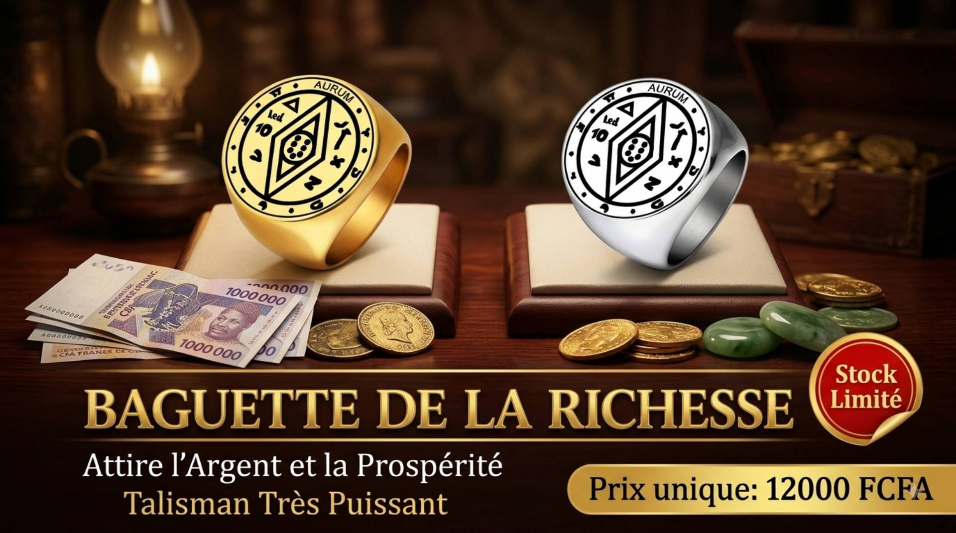 Bague de la richesse
