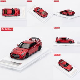 MODELIDEA MODEL 1/64 NISSAN SKYLINE R35 MINES