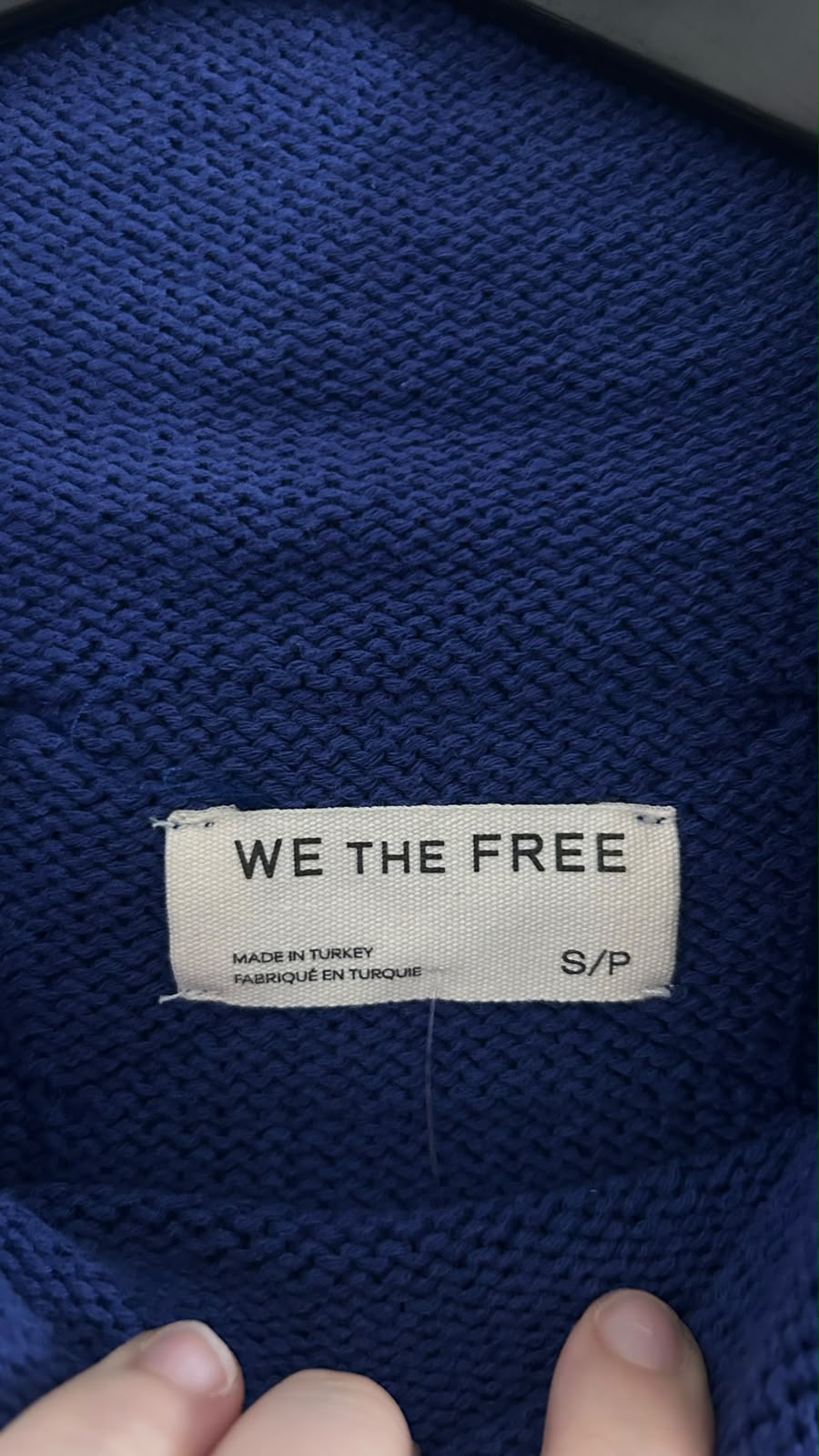 Free People Electric Blue Torres Roll Neck Sweater_3