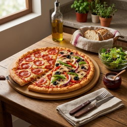 Mitad y Mitad Gourmet / Half & Half Gourmet
