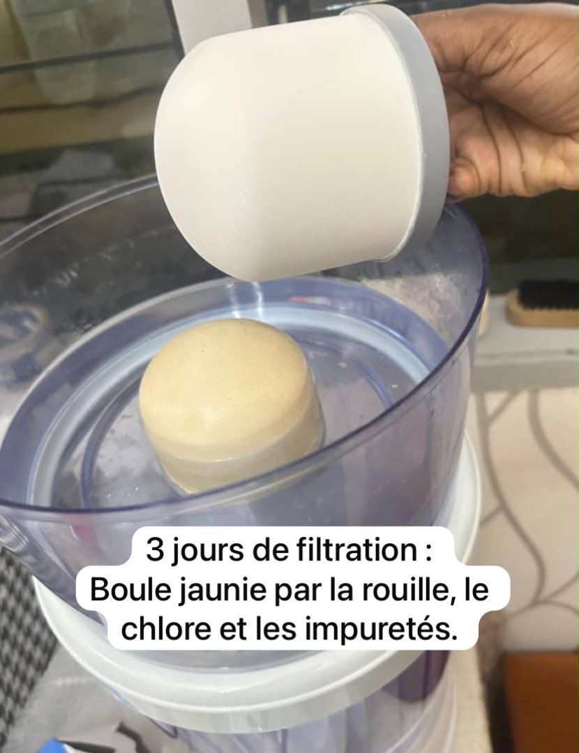 Avant et après l’utilisation du Purificateur d’eau Mineralis _3