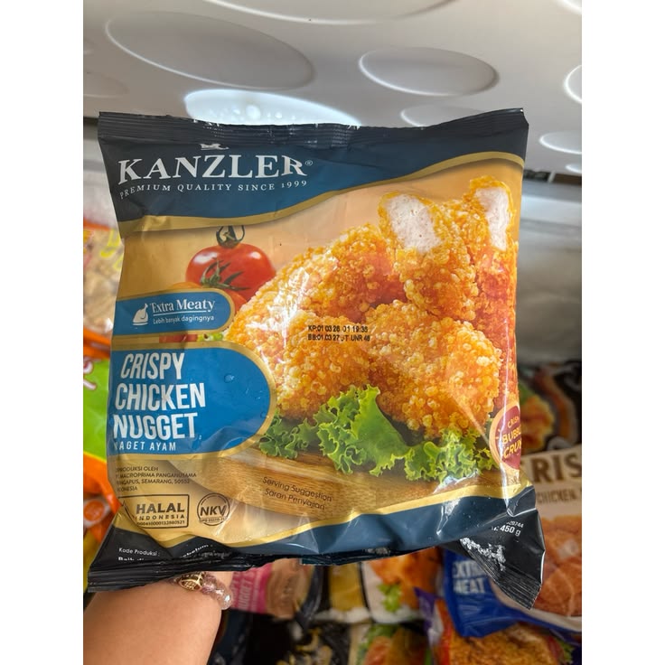 Kanzler Chicken Nugget Crispy 450g_0