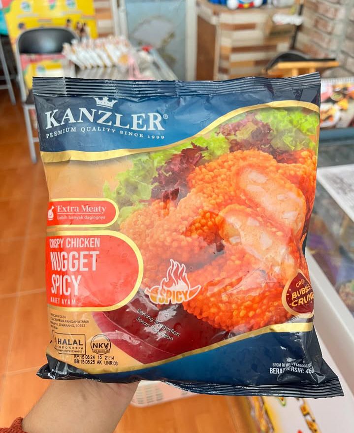 Kanzler Chicken Nugget Crispy Spicy 450g