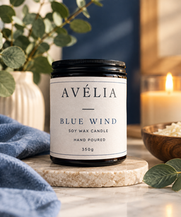 Lavender Candle Jar (350g)