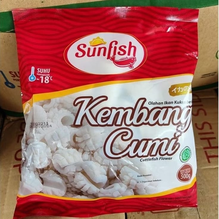 Kembang Cumi Sunfish 500 g