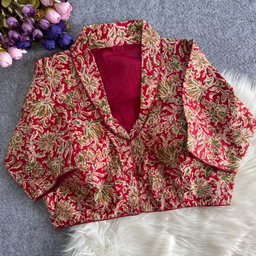 KALAMKARI COLLAR BLOUSE