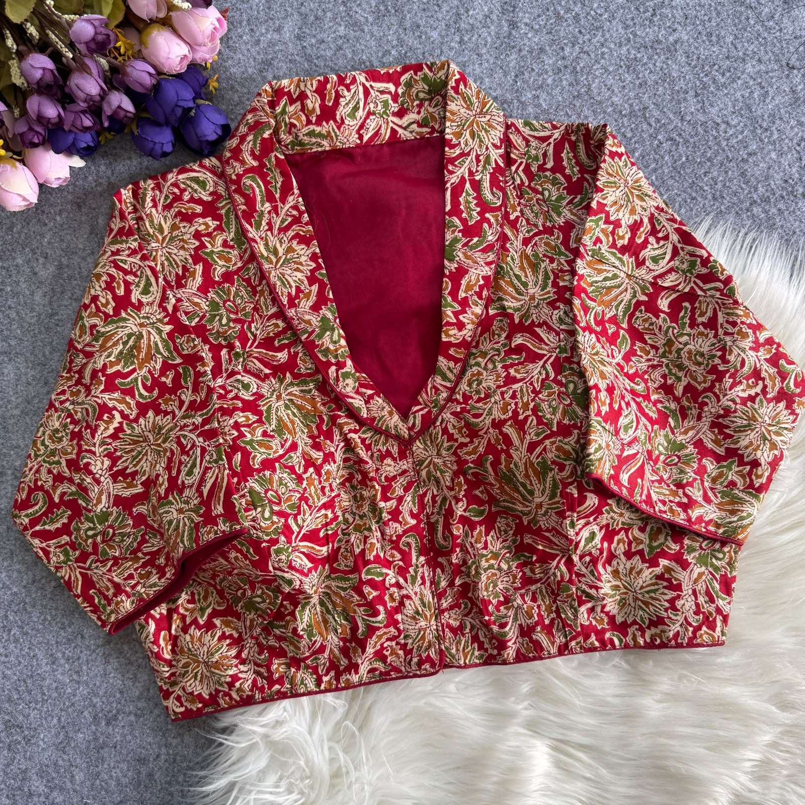 KALAMKARI COLLAR BLOUSE_4