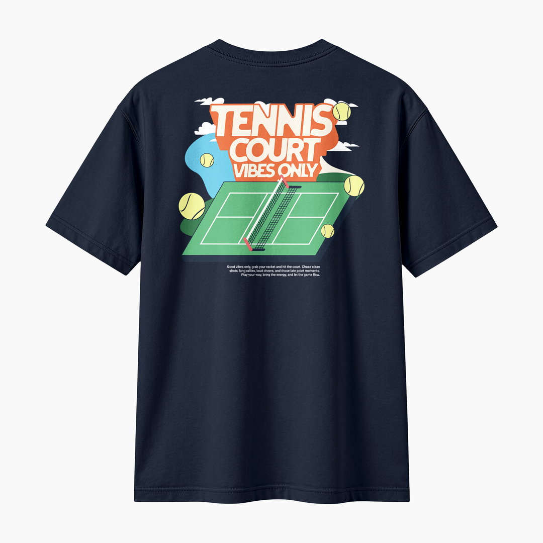 Tennis Court Vibes Only
