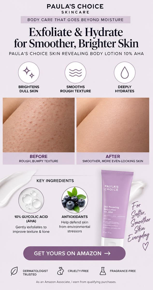 Paula’s Choice Skin Revealing Body Lotion 10% AHA