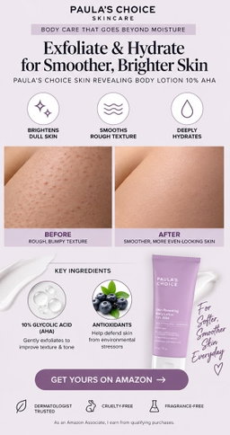 Paula’s Choice Skin Revealing Body Lotion 10% AHA