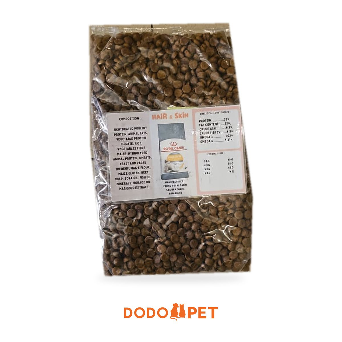 Royal Canin Hair & Skin Care Dry Cat Food (Repack) – Omega-Rich Coat Formula_0