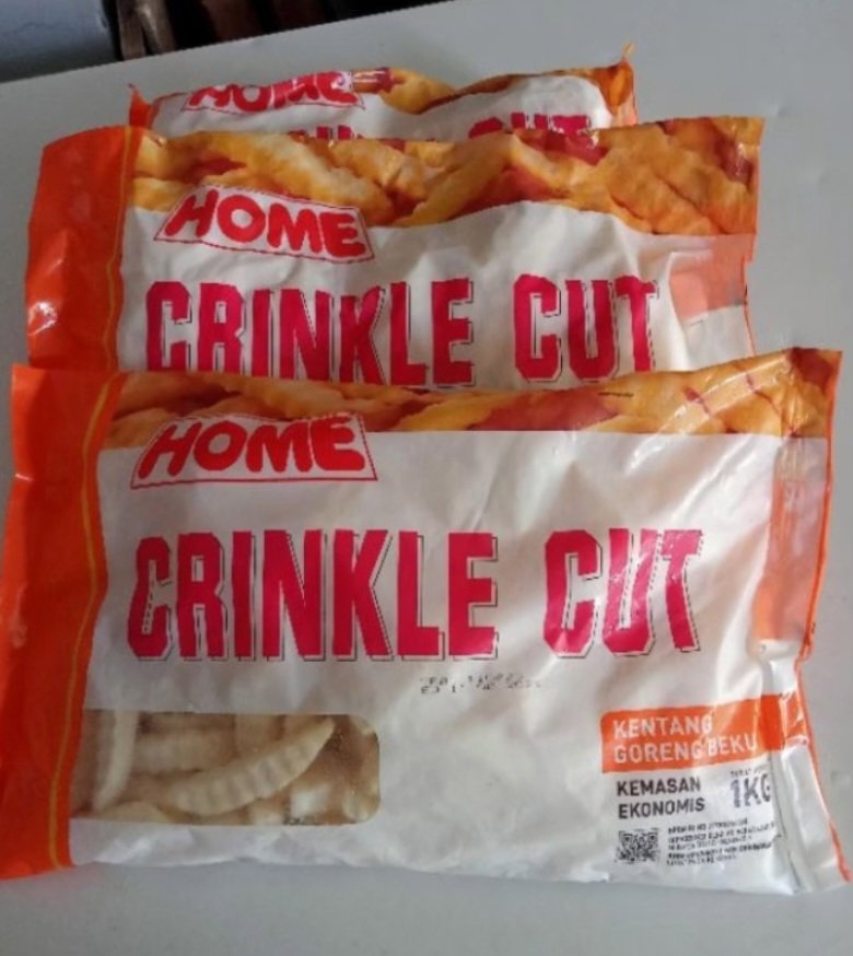 Home Kentang Goreng Crinkle Cut 1kg