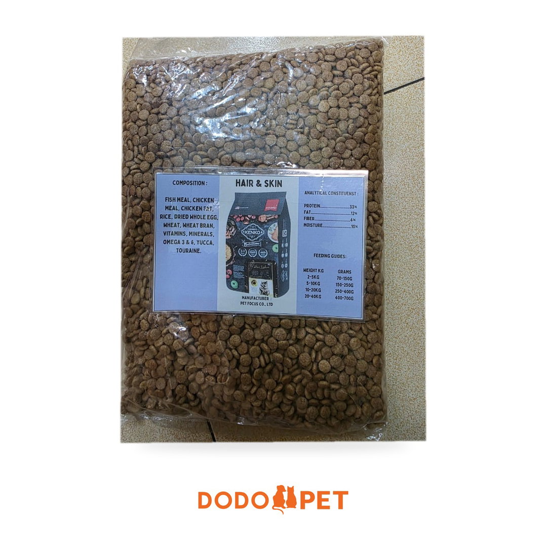 Kenko Hair & Skin Cat Food (Repack) – Omega 3 & 6 Coat Formula