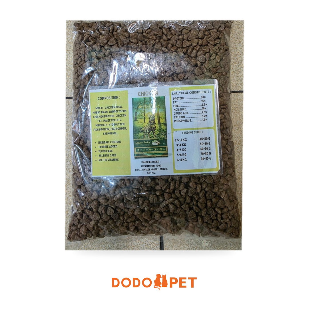 VitalPlus Chicken Recipe Cat Food (Repack) – Hairball Control Formula