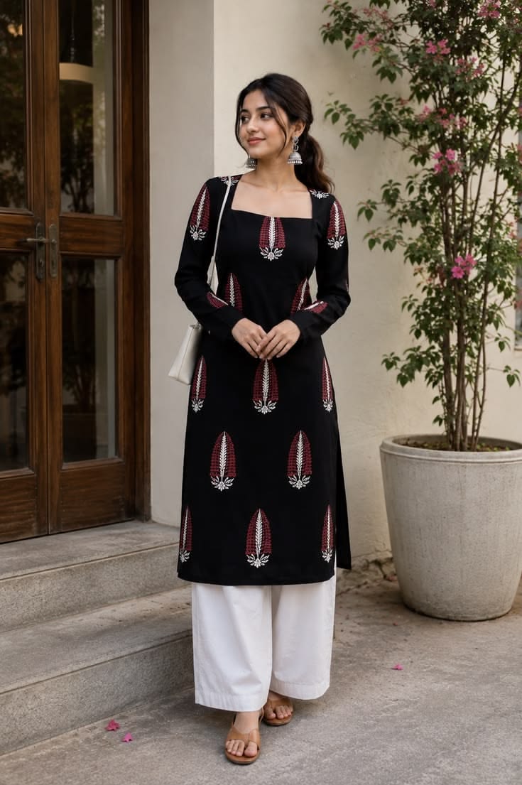Straight-Cut Kurta