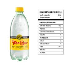 AGUA MINERAL TOPO CHICO 600 ML
