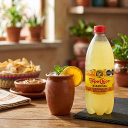 TOPO CHICO NARANJADA 600 ML