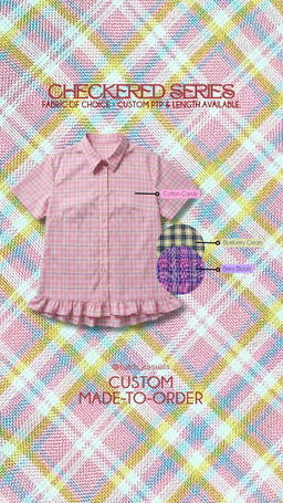 Ruffle Hem Top - Code 003