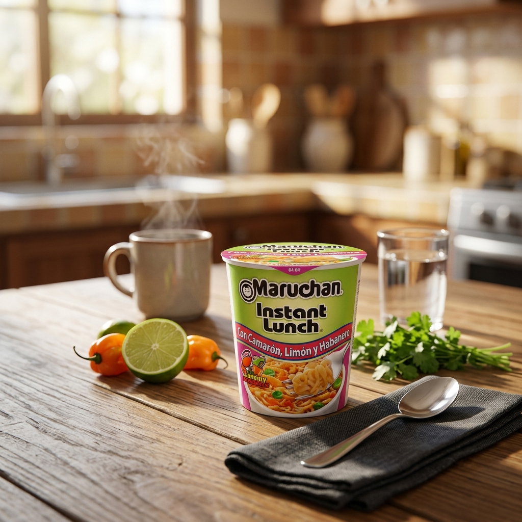 MARUCHAN CAMARON, LIMON Y HABANERO 64 GR
