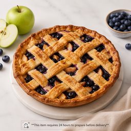 Apple & Blueberry Pie- 9inches (starts at $250)