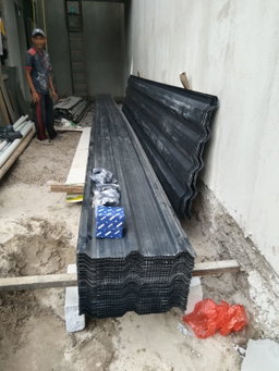 Roofingku 430 double layer upvc 15mm
