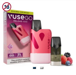 Vuse Go 1000 Puffs 3% Berry Blend Reload Kit